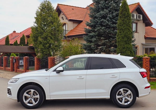 Audi Q5 cena 125458 przebieg: 155000, rok produkcji 2018 z Bystrzyca Kłodzka małe 781